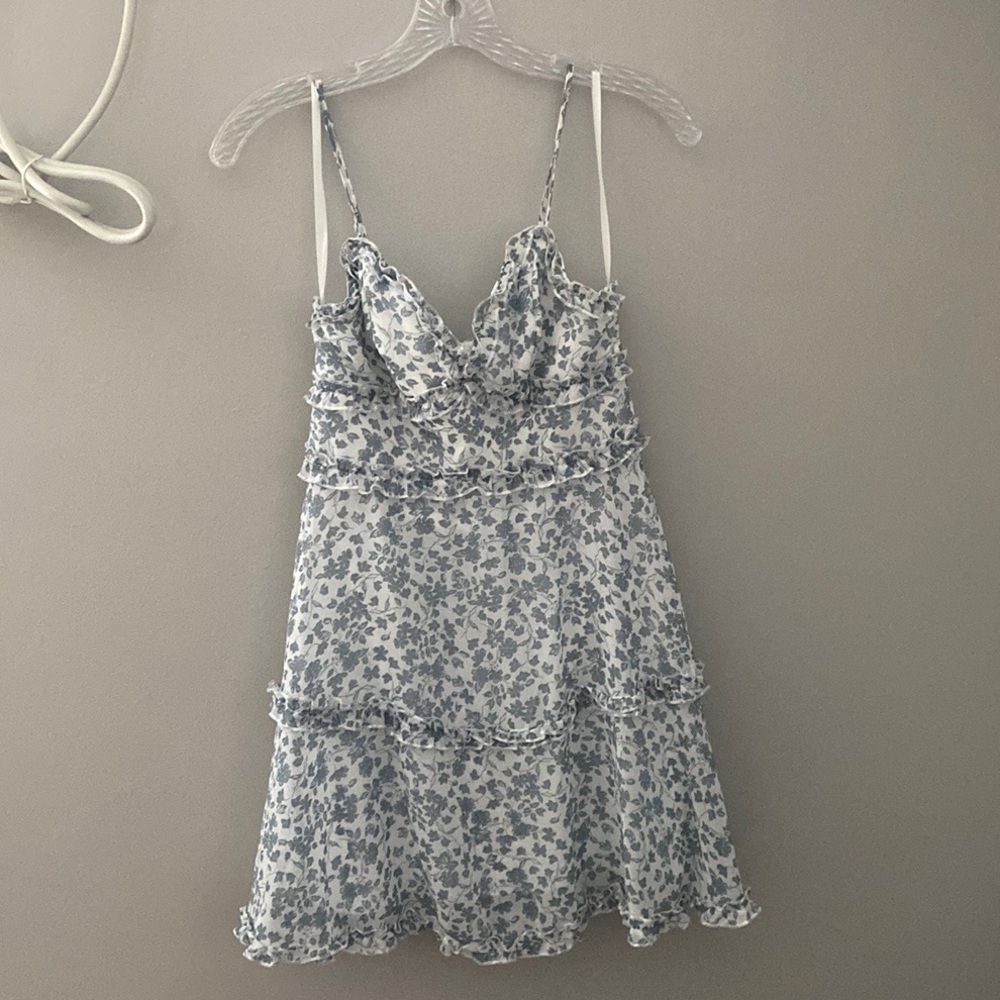 Floral spaghetti strap dress